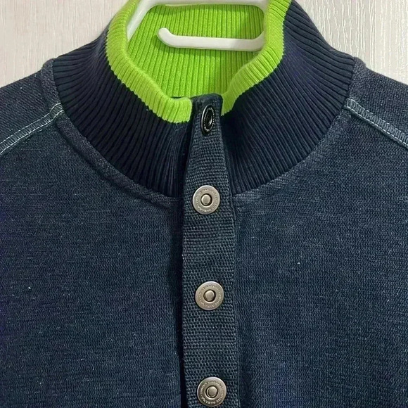 Tommy Bahama Seattle Seahawks Pullover 100% Cotton Sweater Size Small EUC - Picture 2 of 11